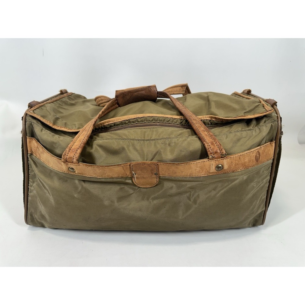 Hartmann Luggage Carry-On‎ 20" Duffel Bag Nylon Leather Duffle